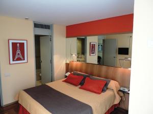 King David Flat Hotel - Argentina客房内的一张或多张床位