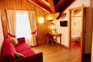TV a/nebo společenská místnost v ubytování Dream Hotel