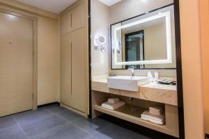 Et badeværelse på Lavande Hotels·Dalian Xinghai Park