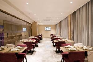 Χώρος καθιστικού στο Lavande Hotels·Shenzhen North Railway Station Longhua Yicheng Center