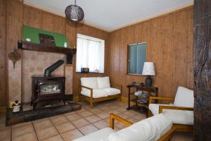 Część wypoczynkowa w obiekcie Casa Rural Enkartada
