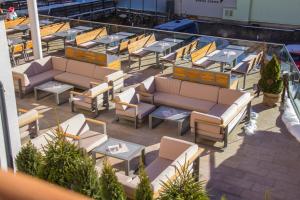Χώρος καθιστικού στο Hotel am Reiterkogel