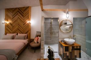 Um banheiro em QBE B&B