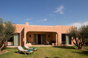 Zahrada ubytování Oasis lodges