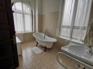 Ванная комната в Hotel Carol