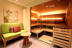 Istumisnurk majutusasutuses Hotel Allalin Saas-Fee