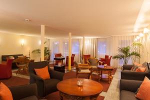 Istumisnurk majutusasutuses Hotel Allalin Saas-Fee