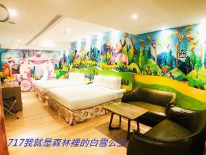 Posezení v ubytování Legend Hotel Kaohsiung Pier2