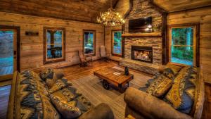 Et tv og/eller underholdning på Sleepy Bear Hideaway