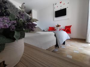 TV a/nebo společenská místnost v ubytování Villa Šimović