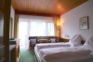 Postel nebo postele na pokoji v ubytování Haus Patricia