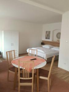Postel nebo postele na pokoji v ubytování Apartmány Sedmikráska