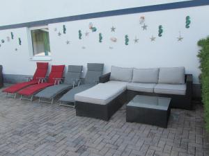 Posezení v ubytování Apartment für zwei