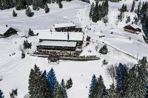 Berggasthof Obere Firstalm v zimě