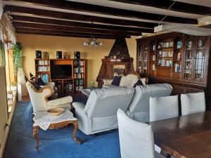 Posezení v ubytování Villa Necho