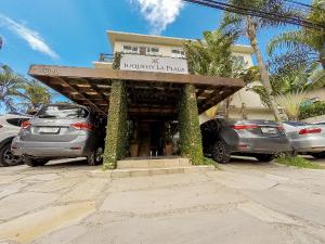 O edifício em que o hotel se localiza