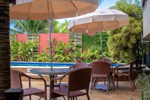 A piscina localizada em Juquehy La Plage Hotel ou nos arredores