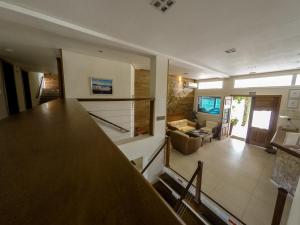 Uma área de estar em Juquehy La Plage Hotel