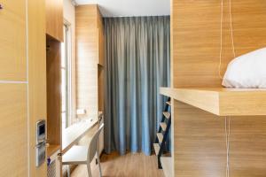Postel nebo postele na pokoji v ubytování Atnest Hostel + 6 fotografií