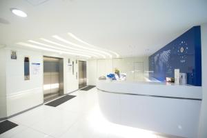 Koupelna v ubytování Ximen Airline Hotel