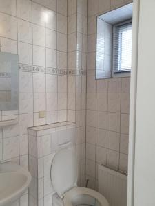 Koupelna v ubytování Haus Fernsicht