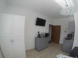 TV a/nebo společenská místnost v ubytování Haus Fernsicht