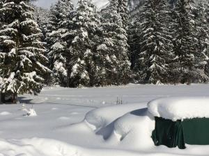 Obiekt Bucherhof zimą