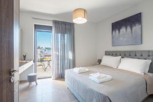 Postel nebo postele na pokoji v ubytování Casa Ntore Luxury Apartments