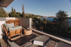 Un balcon sau o terasă la 3in1 Holiday Home