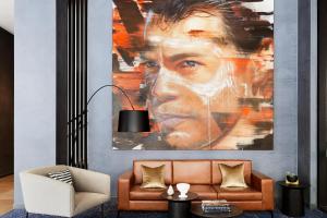Istumisnurk majutusasutuses The Adnate Perth - Art Series