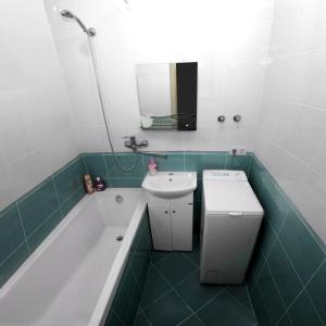 Ванная комната в Apartment on Khreshchatyk 200 center