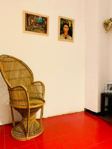 Posezení v ubytování B&B Una Habitación Propia
