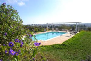 The swimming pool at or close to Antica Aia B&B