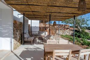 Balkón nebo terasa v ubytování Torre Vella Fontenille Menorca