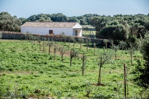Zahrada ubytování Torre Vella Fontenille Menorca