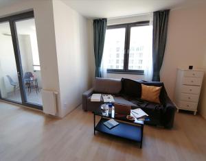 Posezení v ubytování Prima Family Apartments