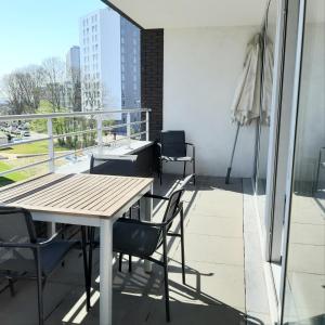 Balkón nebo terasa v ubytování 19 Brussels Expo