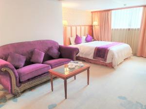 Posezení v ubytování Chyuan Du Spring Resort