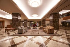 Coin salon dans l'établissement Hotel Metropolitan Nagano