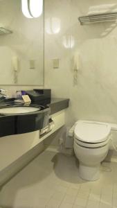 Salle de bains dans l'établissement Hotel Metropolitan Nagano