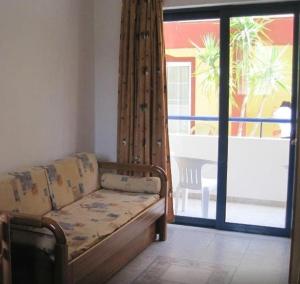 Uma área de estar em Stegna Star Apartments