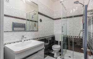 Koupelna v ubytování Rooms Porto