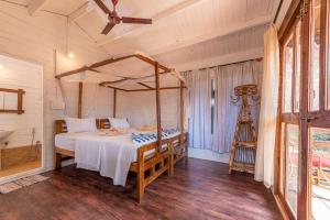Кровать или кровати в номере Sea Star Resort