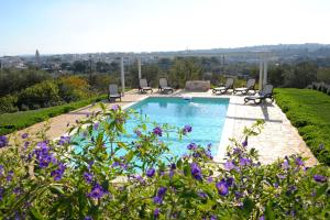 The swimming pool at or close to Antica Aia B&B