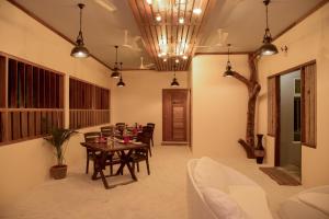 Posezení v ubytování Escapism Maldives