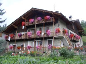 Zahrada ubytování B&B Lo VAN - Camere al Verde Villaggio di Rumiod