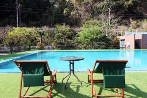 Πισίνα στο ή κοντά στο Amis Droles アミドローラ LIBERTY RESORT