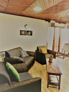 Posezení v ubytování B&B Nuwara eliya