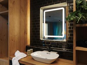 Ванна кімната в 25hours Hotel Langstrasse
