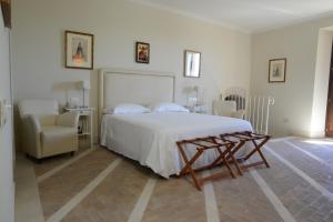Posteľ alebo postele v izbe v ubytovaní Palazzo Viceconte